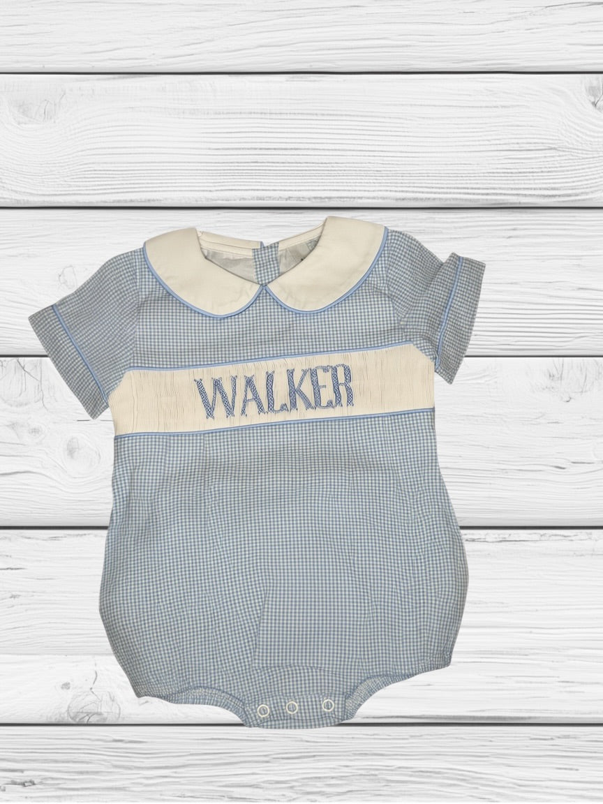 Walker - 6M - Gingham Got the Blues - Custom Henry Bubble