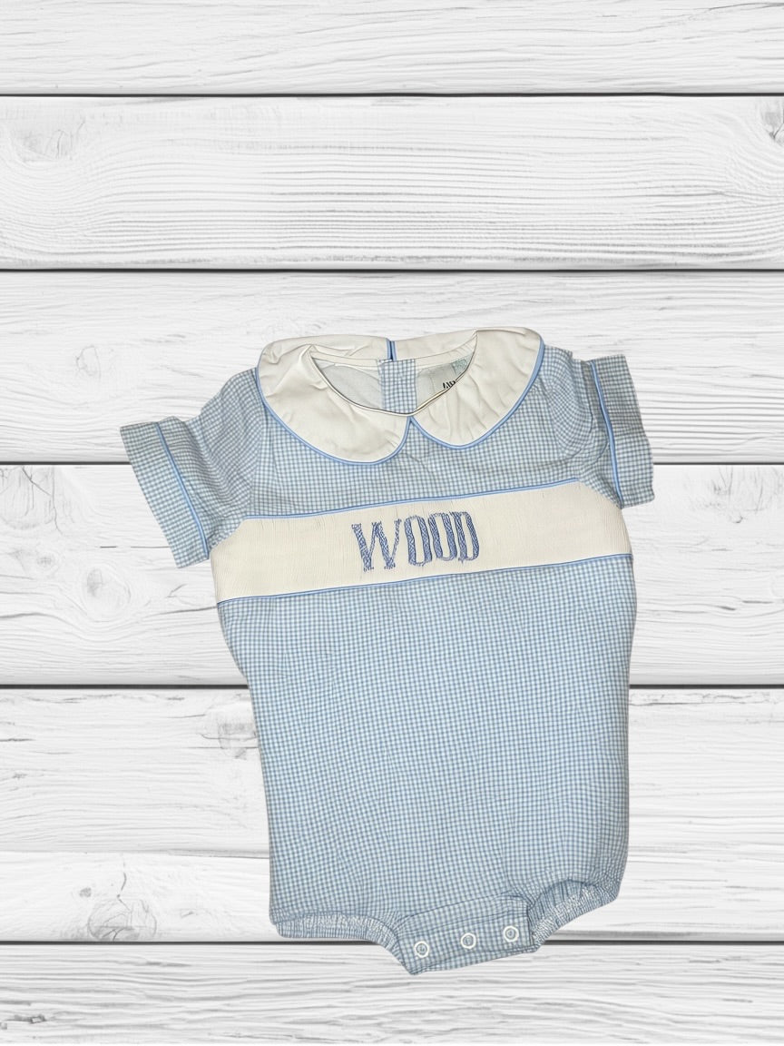 Wood - 6M - Gingham Got the Blues - Custom Henry Bubble