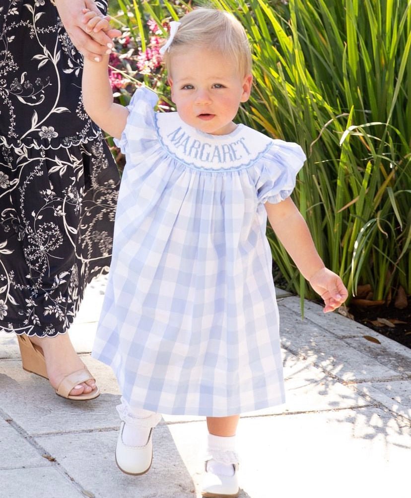 Big Blues - Custom Emmie Dress - Ann + Reeves Kids