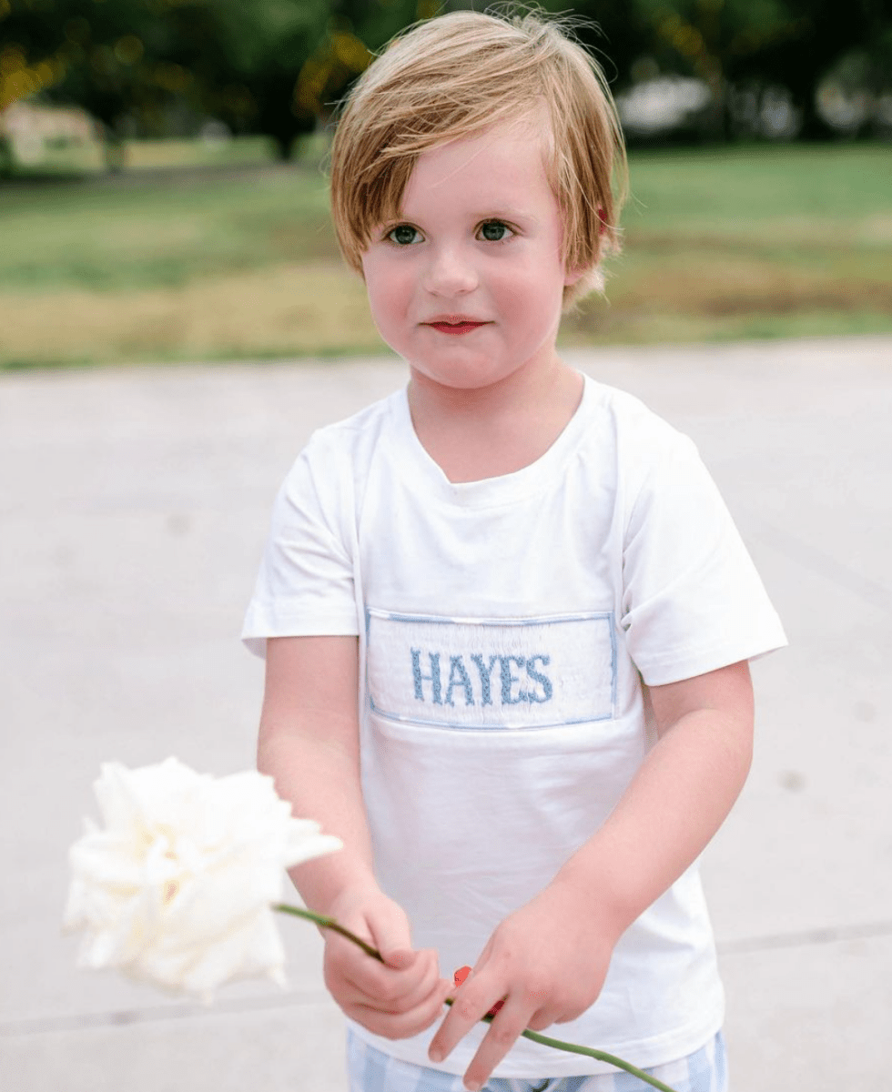 Big Blues - Custom Robert Shorts Set - Ann + Reeves Kids
