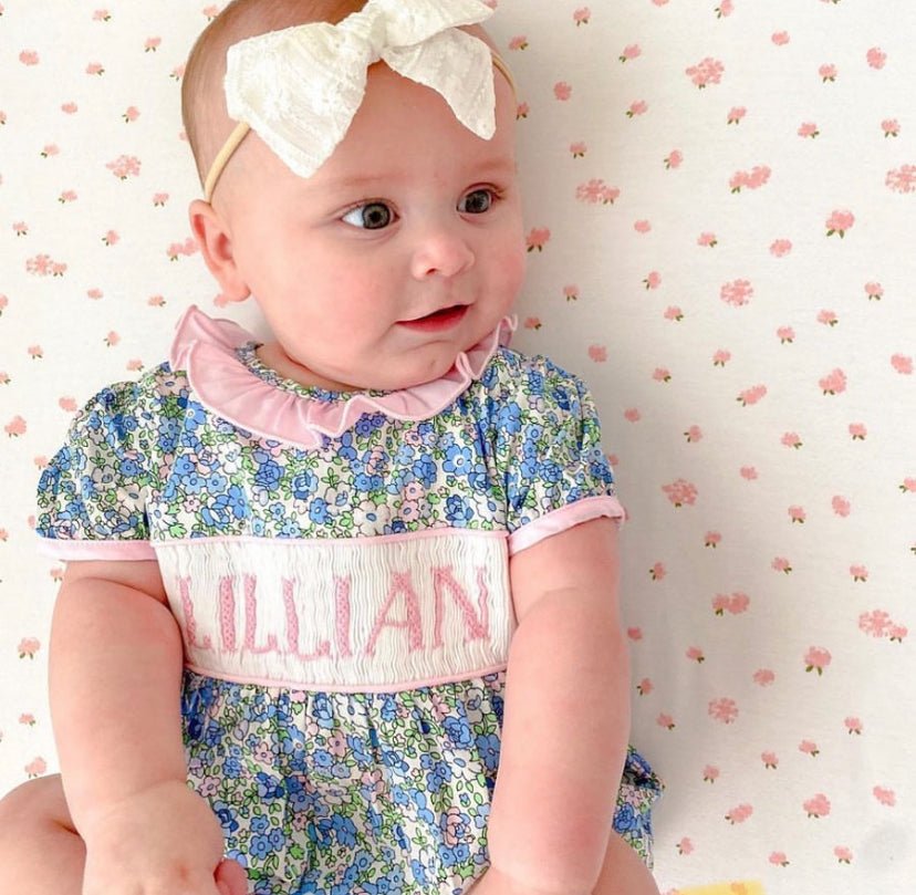 Blossoms and Bows - Custom Becky Bubble - Ann + Reeves Kids