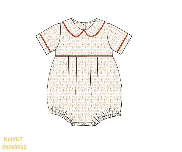 Campus Classics - Burnt Orange Edition - Boys Bubble - Ann + Reeves Kids