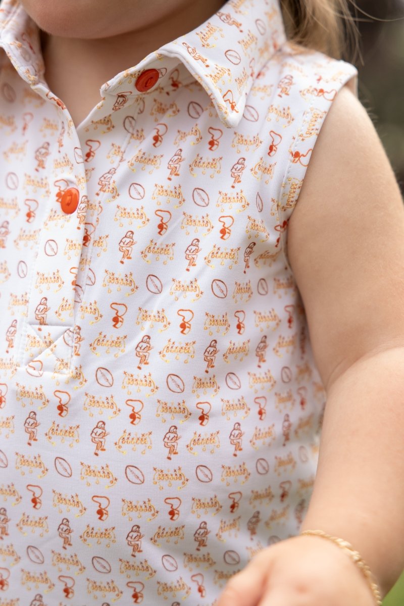 Campus Classics - Burnt Orange Edition - Girls Bubble - Ann + Reeves Kids