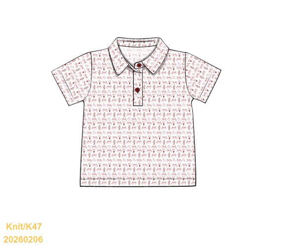 Campus Classics - Maroon Edition - Boys Polo - Ann + Reeves Kids