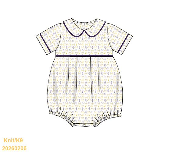Campus Classics - Purple Edition - Boys Bubble - Ann + Reeves Kids