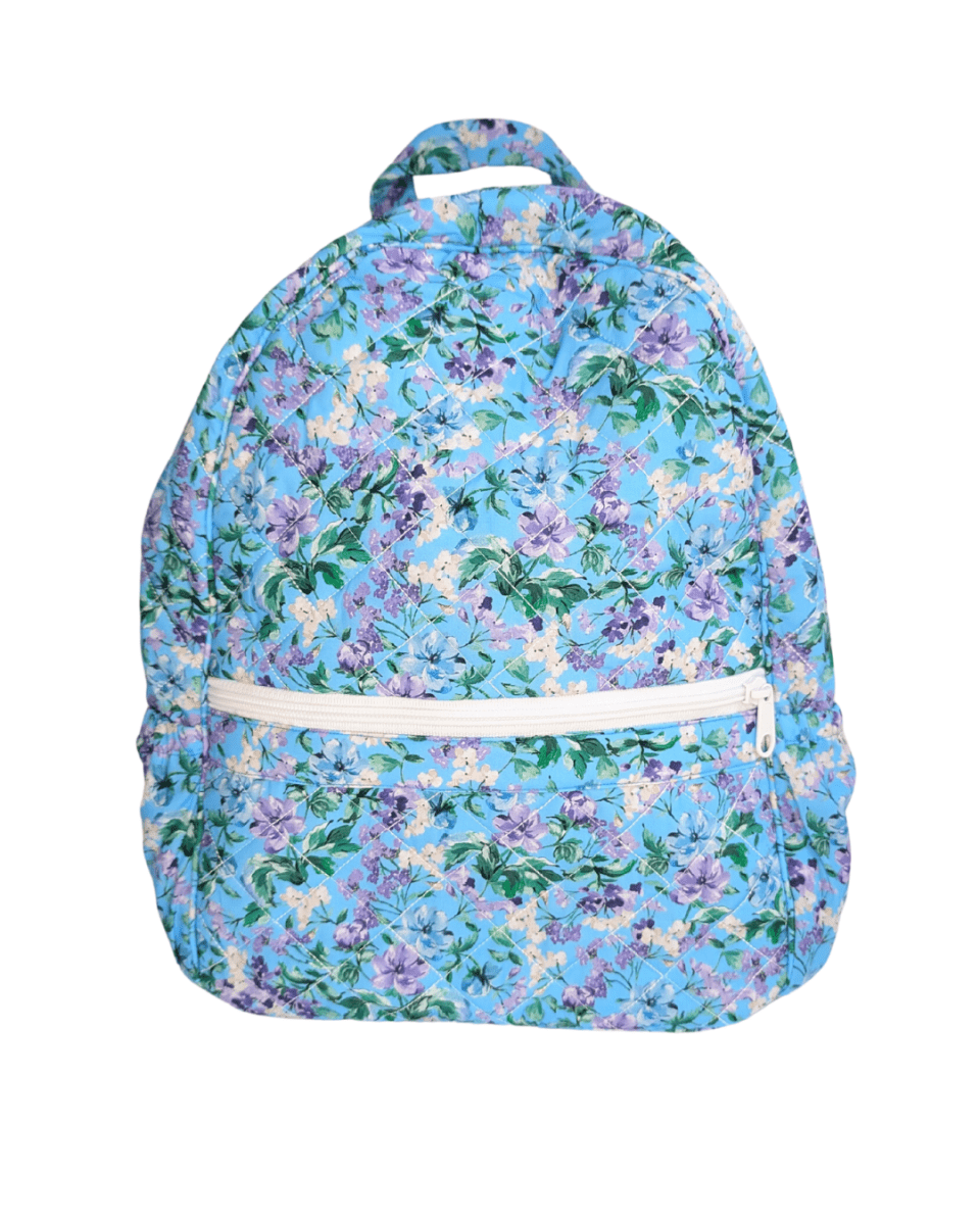 Quilted Backpack - Bloomberry