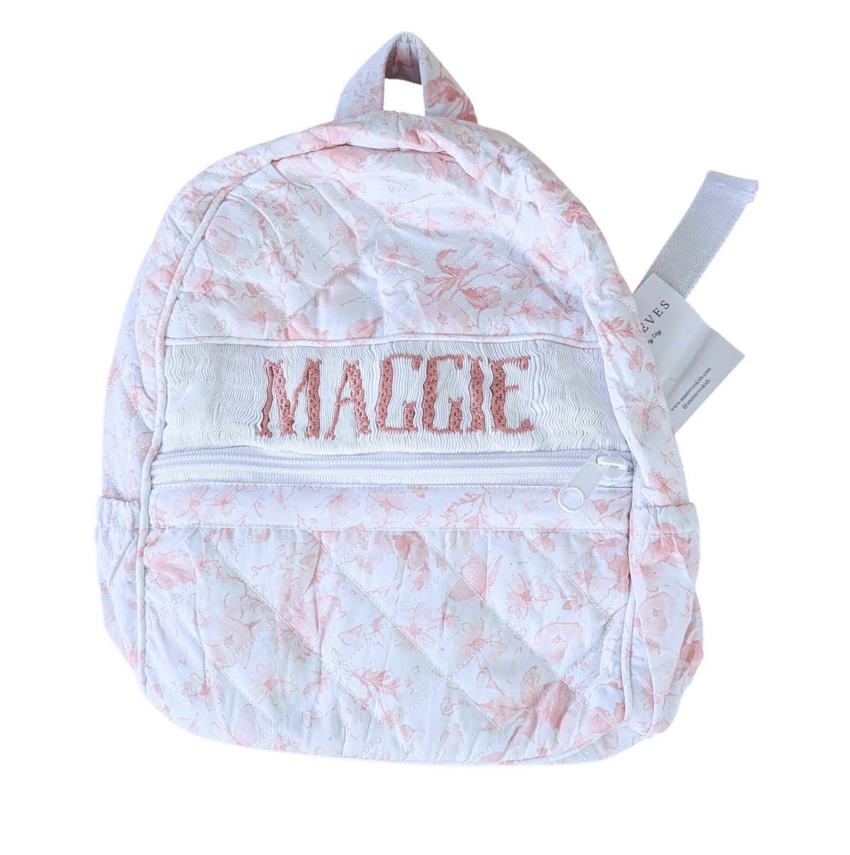 Custom Quilted Backpack - Butterfly Kisses - Ann + Reeves Kids