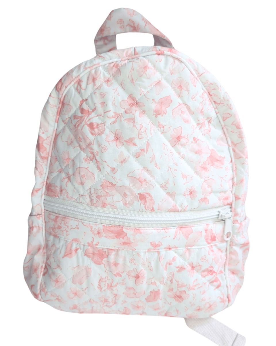 Custom Quilted Backpack - Butterfly Kisses - Ann + Reeves Kids