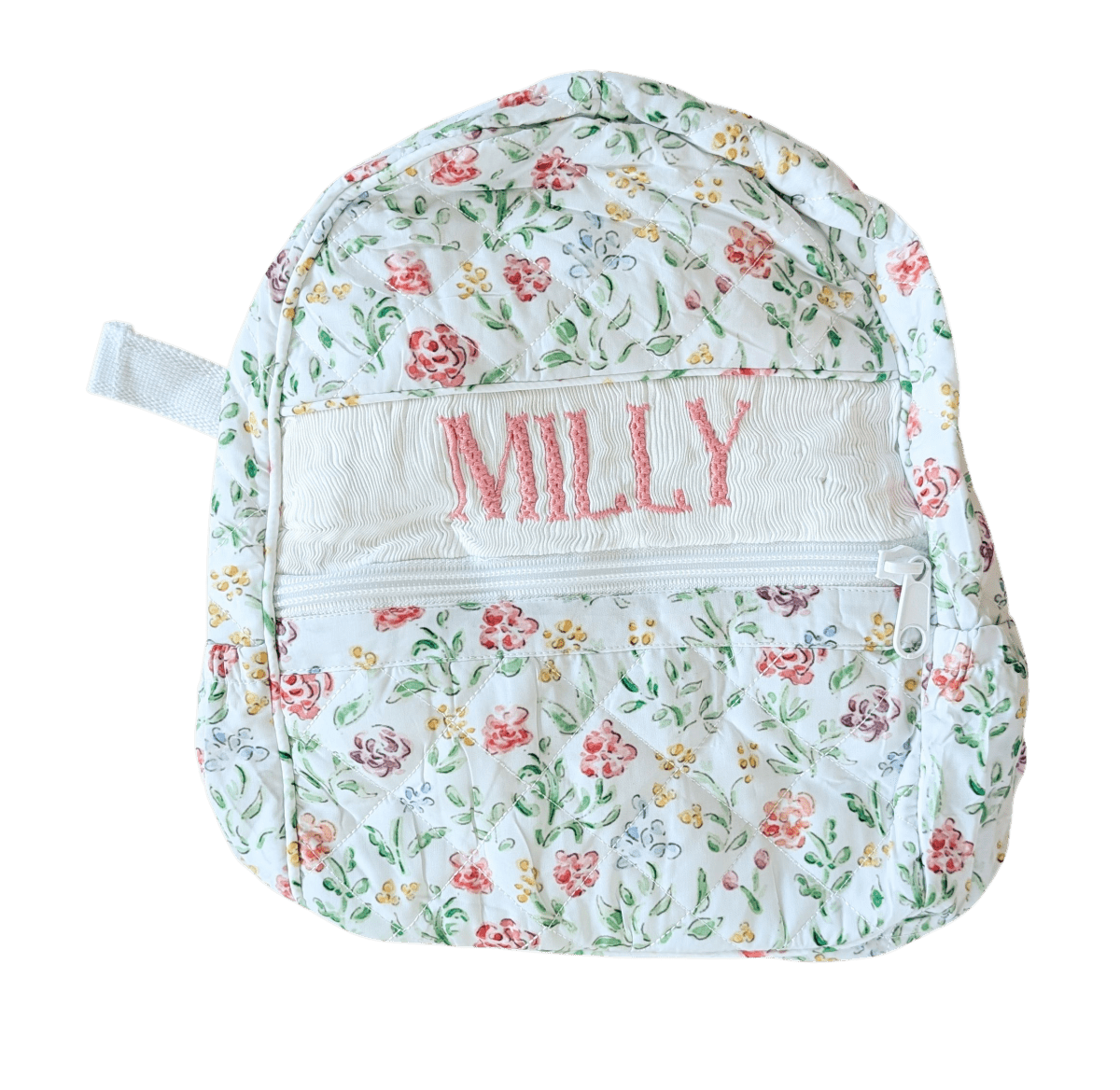 Custom Quilted Backpack - Fiesta Floral - Ann + Reeves Kids