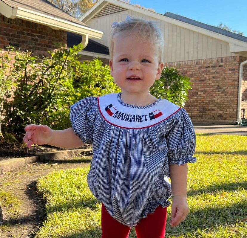 Heart of Texas - Custom Annie Bubble - Ann + Reeves Kids