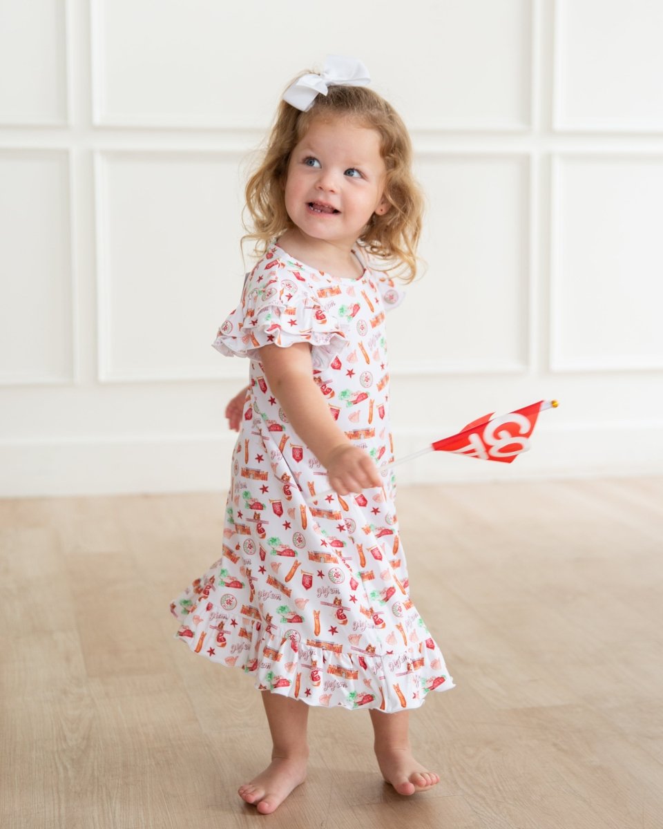 Howdy Team - Girls Dress - Ann + Reeves Kids