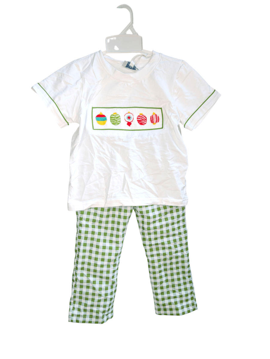 Jolly and Joy - Corbin Pant Set - Ann + Reeves Kids