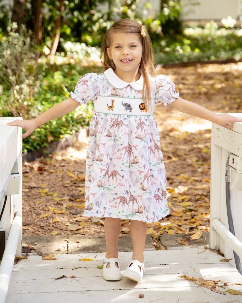 Jungle Boogie - Margaret Dress - Ann + Reeves Kids