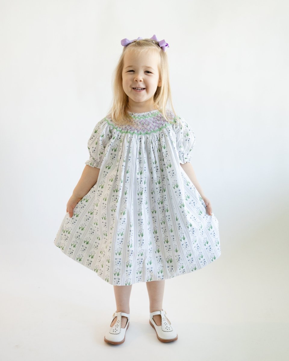 Lavender Dreams Emmie Dress - Ann + Reeves Kids