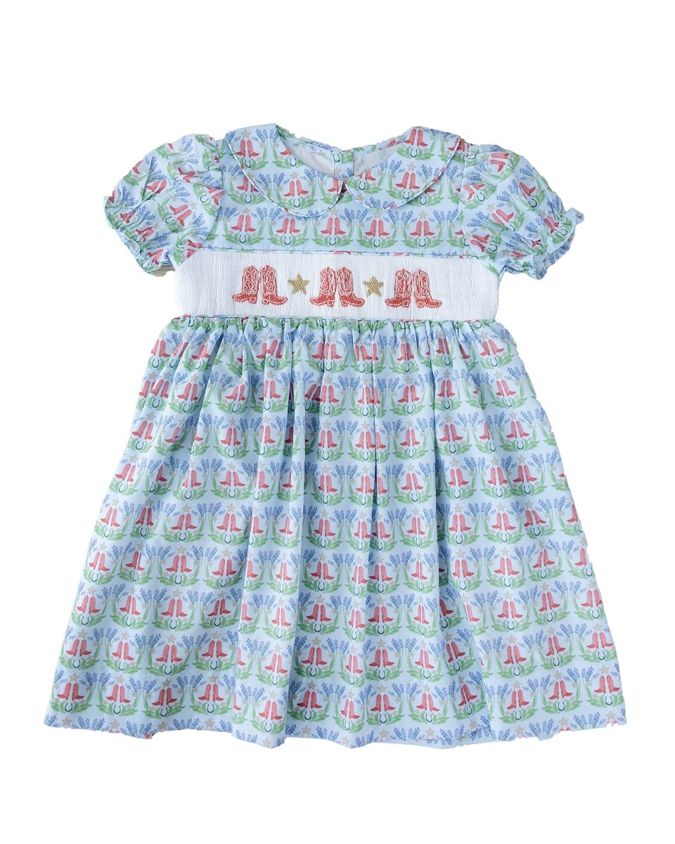 Let's Rodeo - Margaret Dress - Ann + Reeves Kids