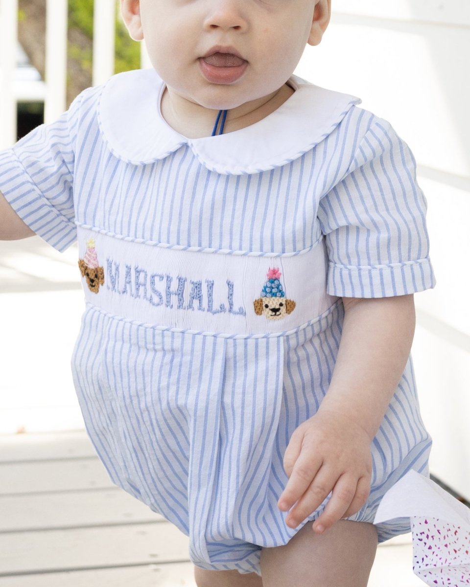 Puppy Party - Custom Henry Bubble - Ann + Reeves Kids