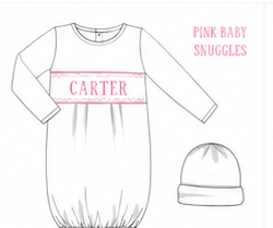 Carter - NB - Baby Snuggles Gown
