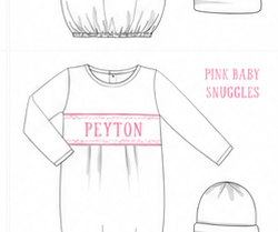 Peyton - 3M - Baby Snuggles Gown