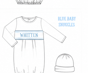 Whitten - NB - Baby Snuggles Gown