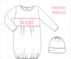 Blaire - NB - Baby Snuggles Gown