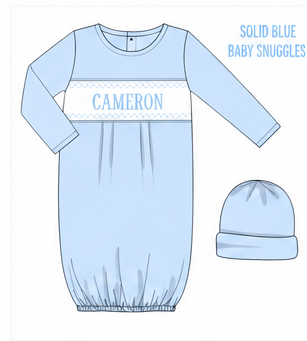 Cameron - 3M - Baby Snuggles Gown