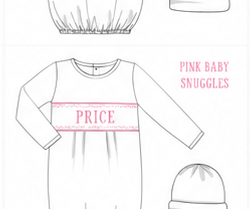 Price - NB - Baby Snuggles Gown