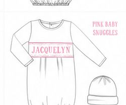 Jacquelyn Ann - NB - Baby Snuggles Gown