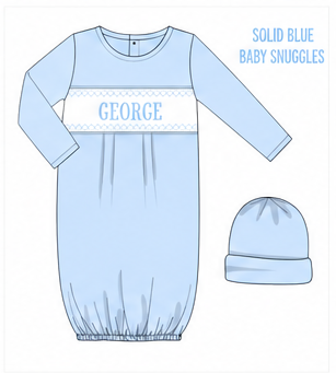 George - NB - Baby Snuggles Gown