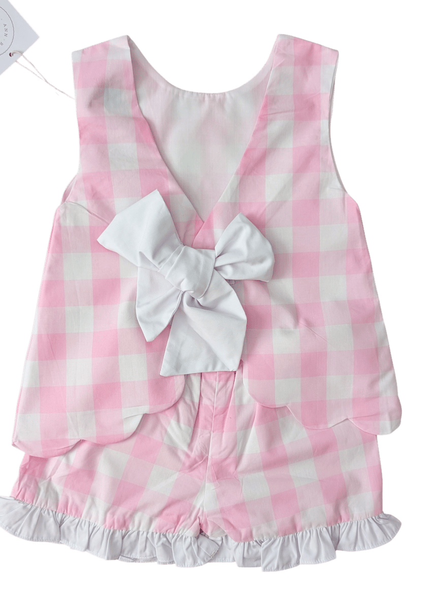 Scalloped Bows - Bridget Set - Ann + Reeves Kids