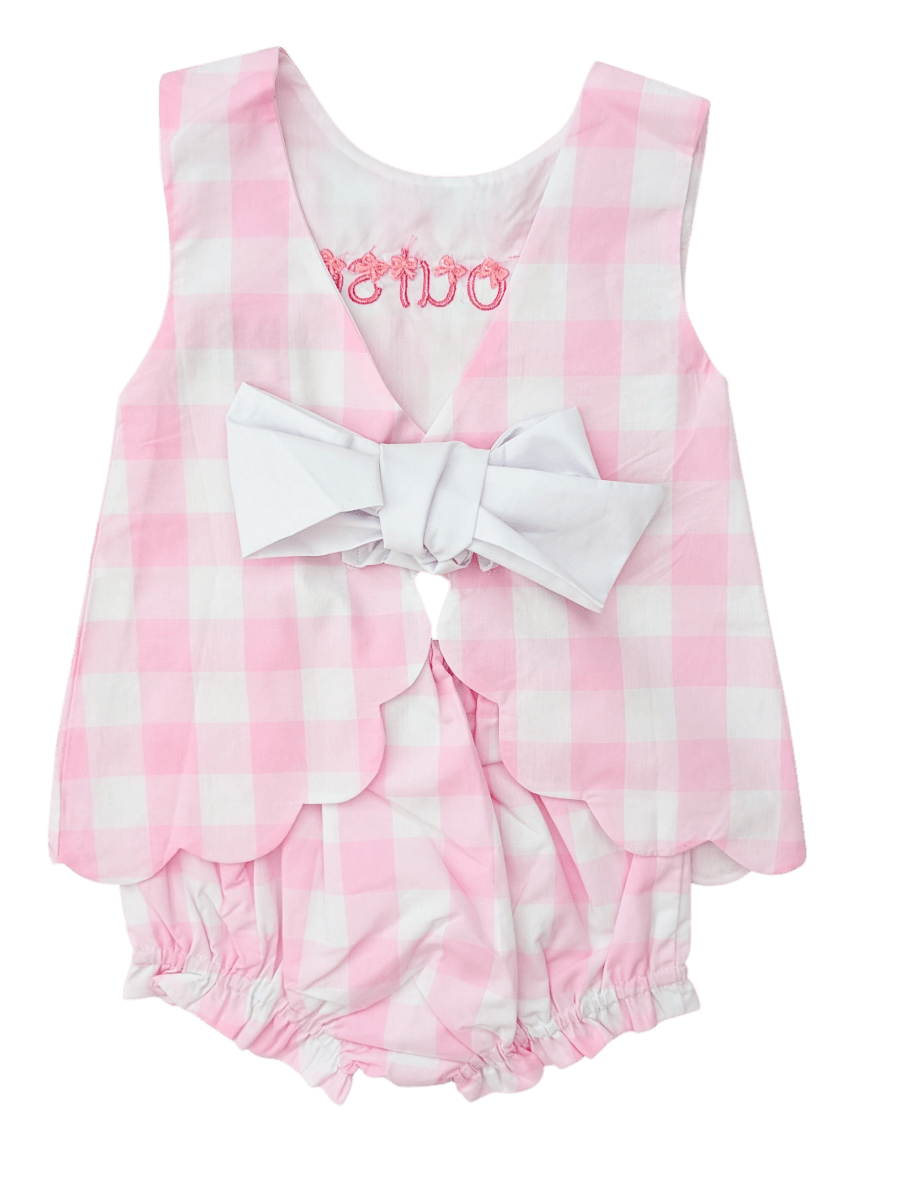 Scalloped Bows - Harper Set - Ann + Reeves Kids