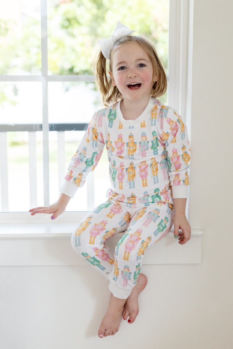 Sleepy Nutcracker - 2 Piece PJ Set - Ann + Reeves Kids