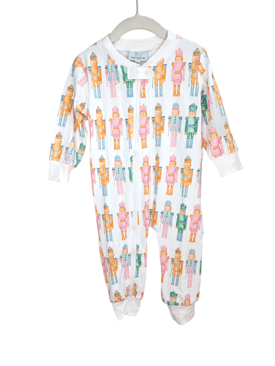 Sleepy Nutcracker - Zipper PJs - Ann + Reeves Kids
