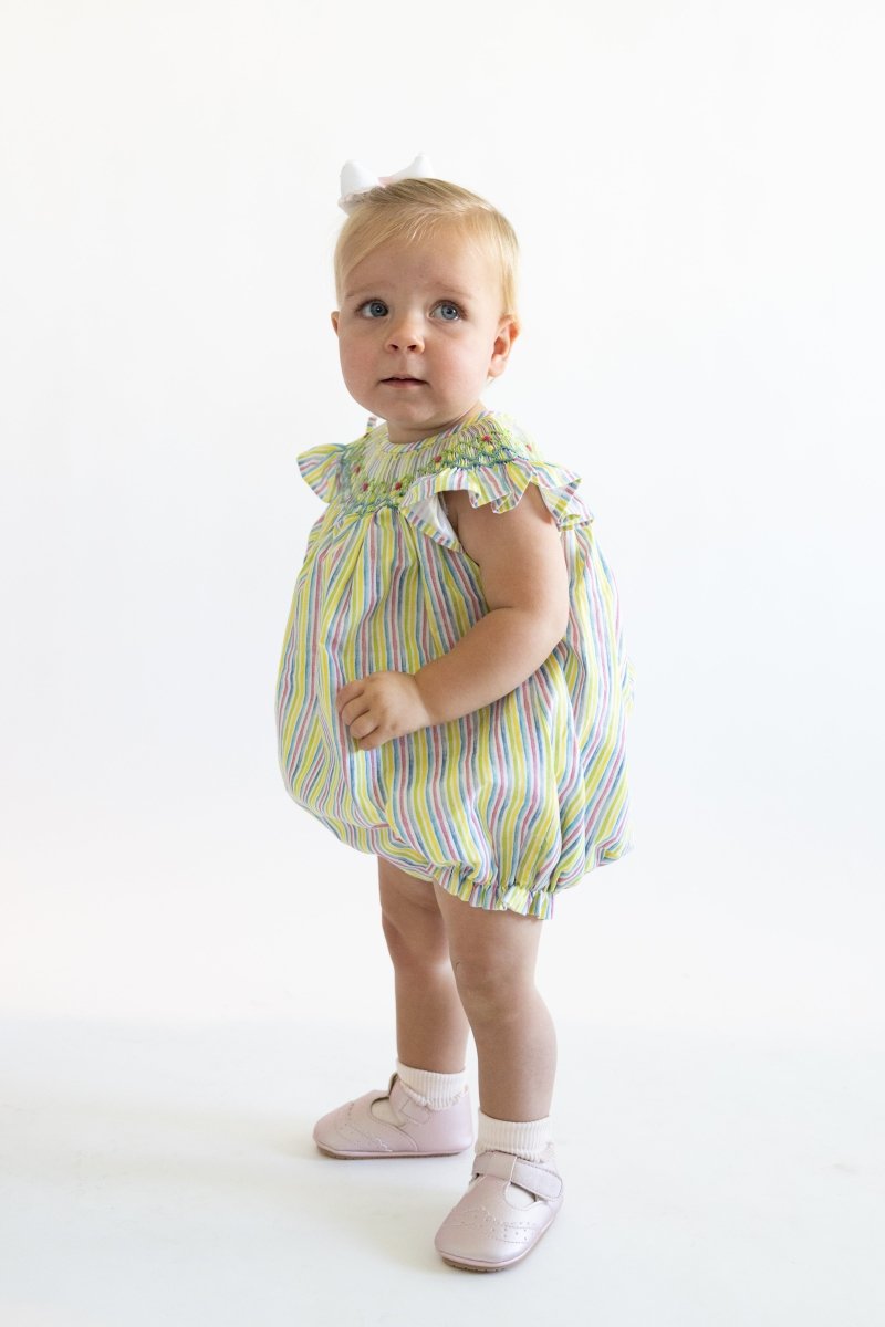 Sugar Stripes Kristine Bubble - Ann + Reeves Kids