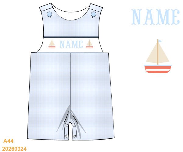 Sweet Sailing - Custom Anderson Jon Jon - Ann + Reeves Kids