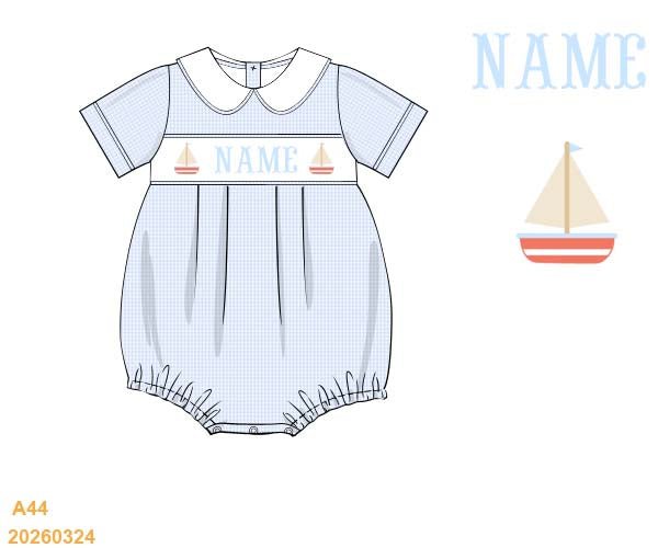 Sweet Sailing - Custom Henry Bubble - Ann + Reeves Kids