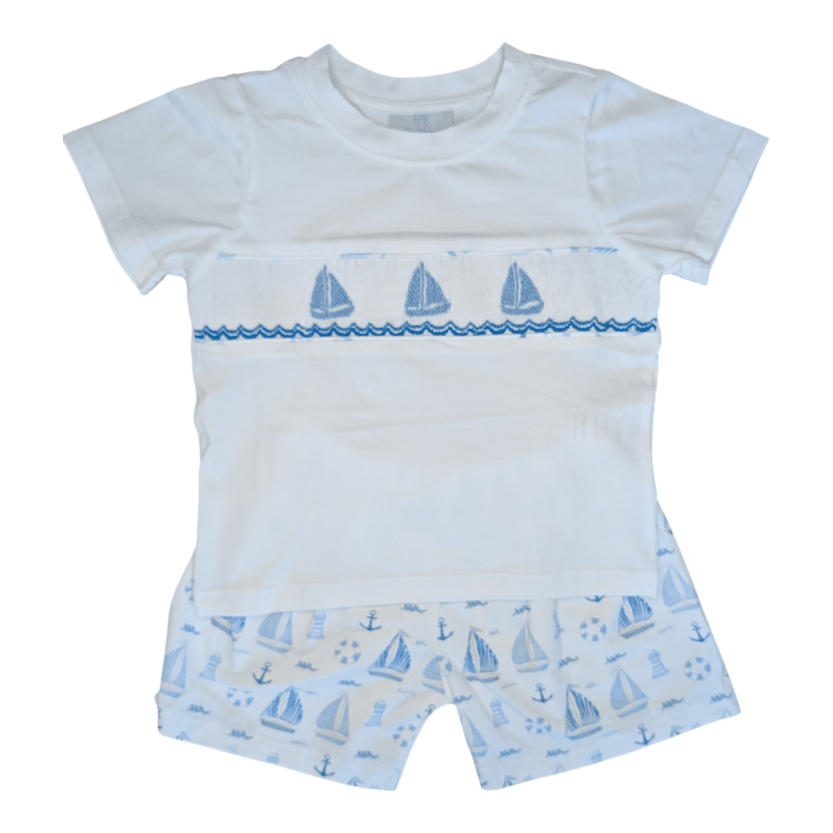 Sweet Seabreeze Robert Short Set - Ann + Reeves Kids