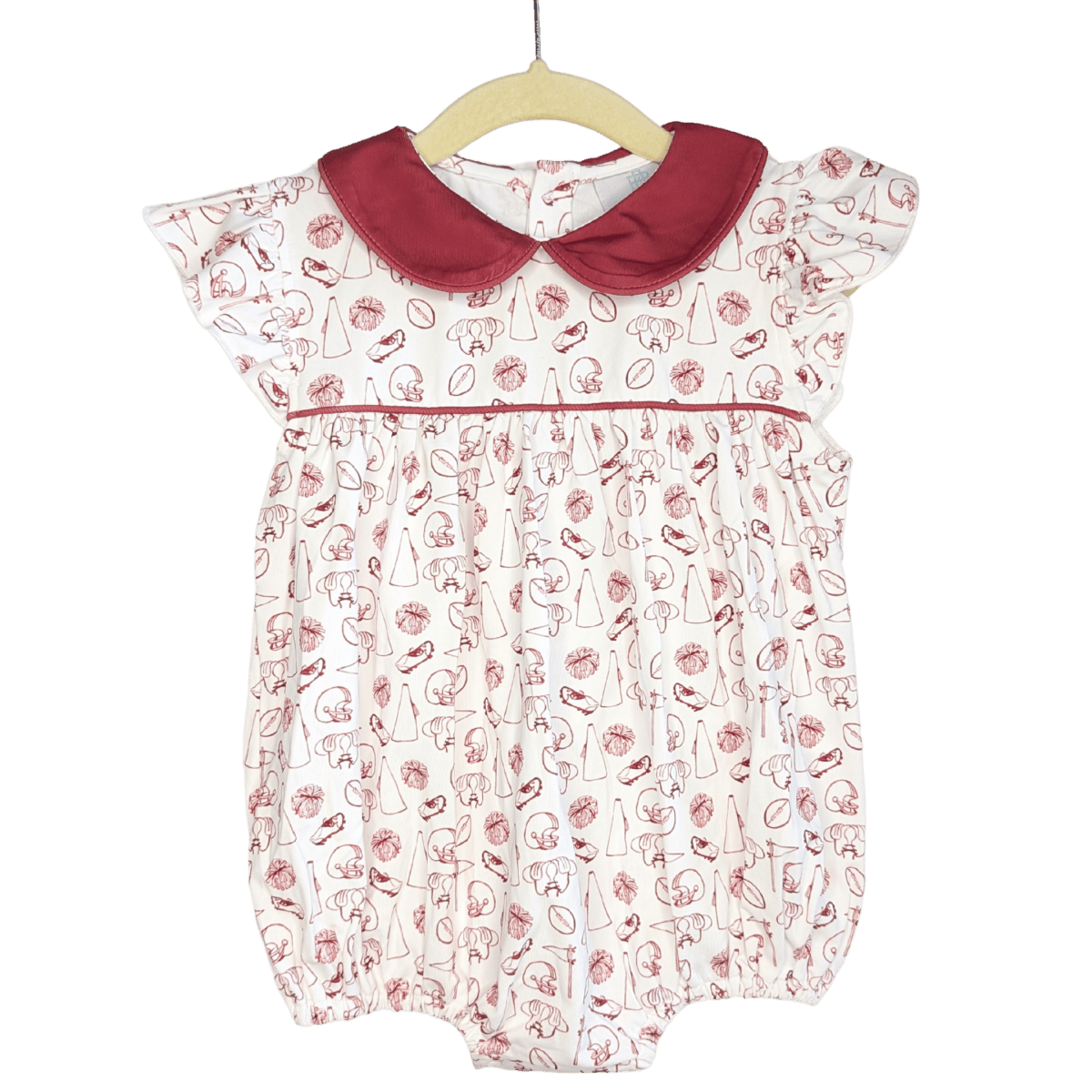 Tiny Tailgaters - Maroon Edition - Girls Bubble - Ann + Reeves Kids