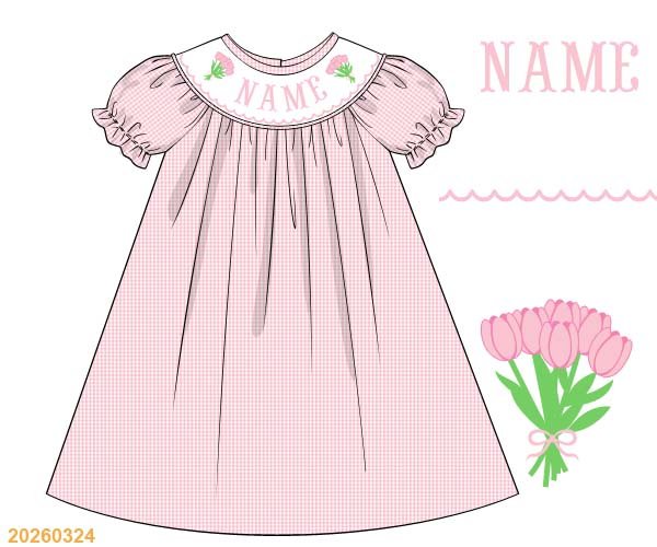 Totally Tulip - Custom Emmie Dress - Ann + Reeves Kids