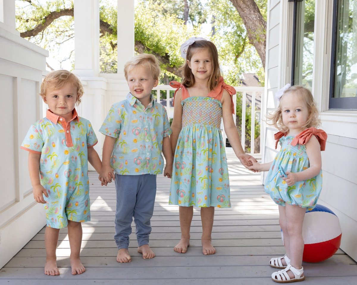 Tropical Tides - Avery Dress - Ann + Reeves Kids