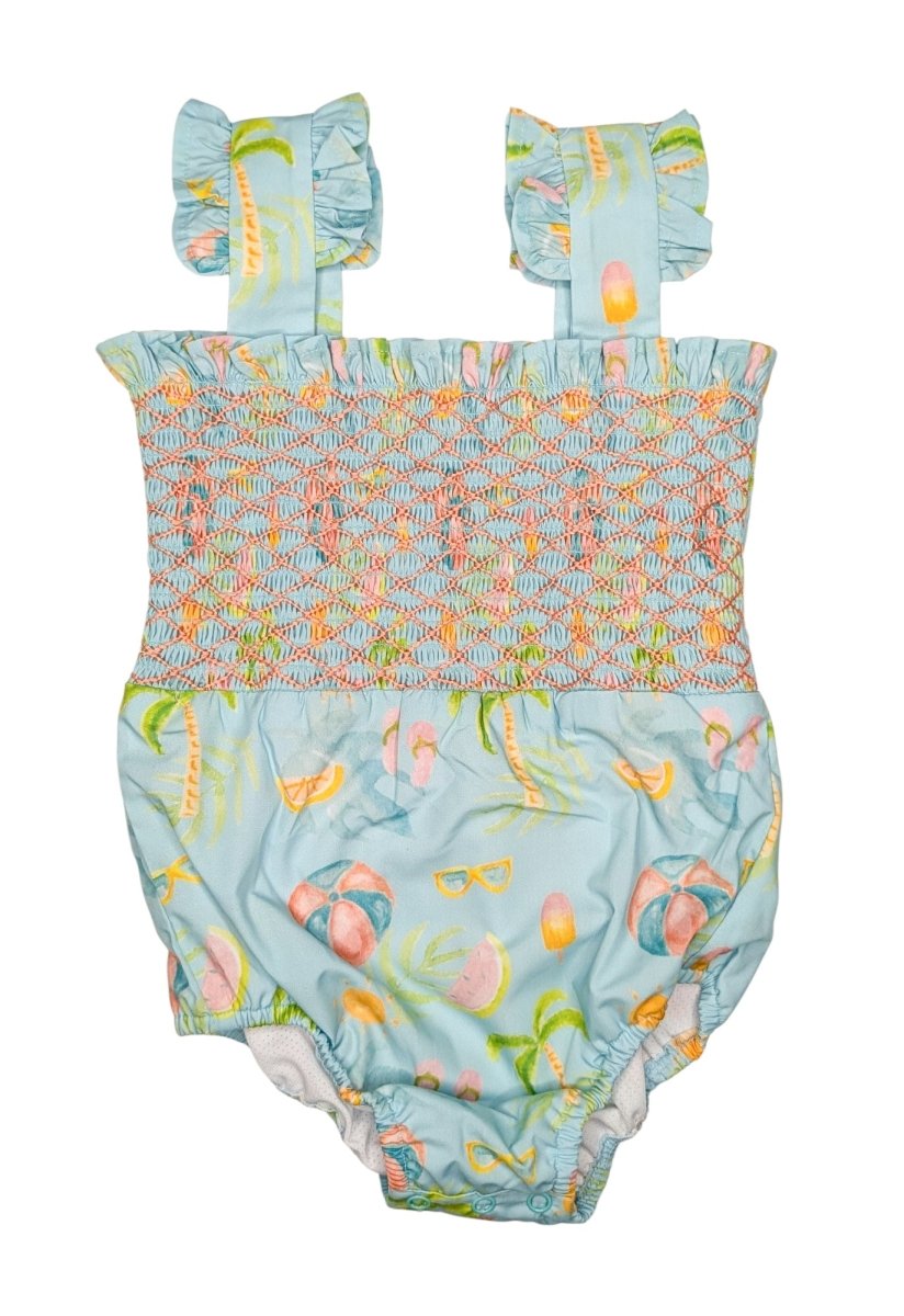 Tropical Tides - Girl's Swim - Ann + Reeves Kids