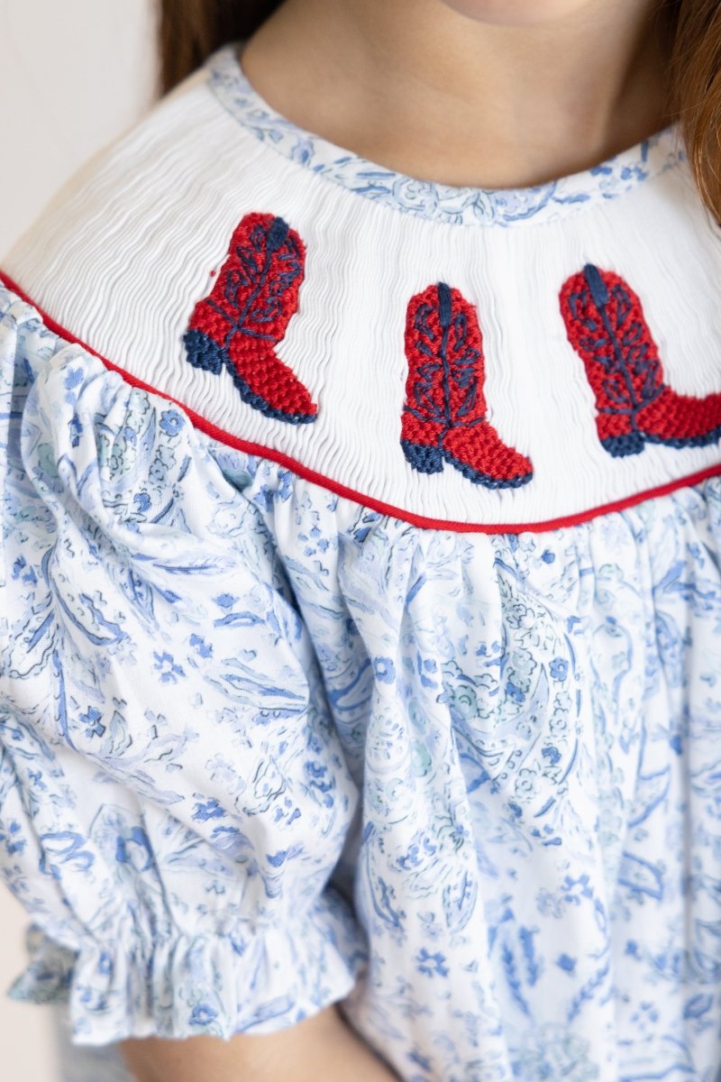 Two Steppin' Emmie Dress - Ann + Reeves Kids