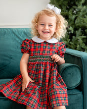 Load image into Gallery viewer, Holiday Plaid - Margaret Dress
