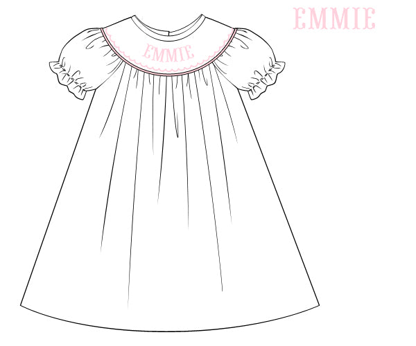 Simply Pink - Custom Emmie Dress