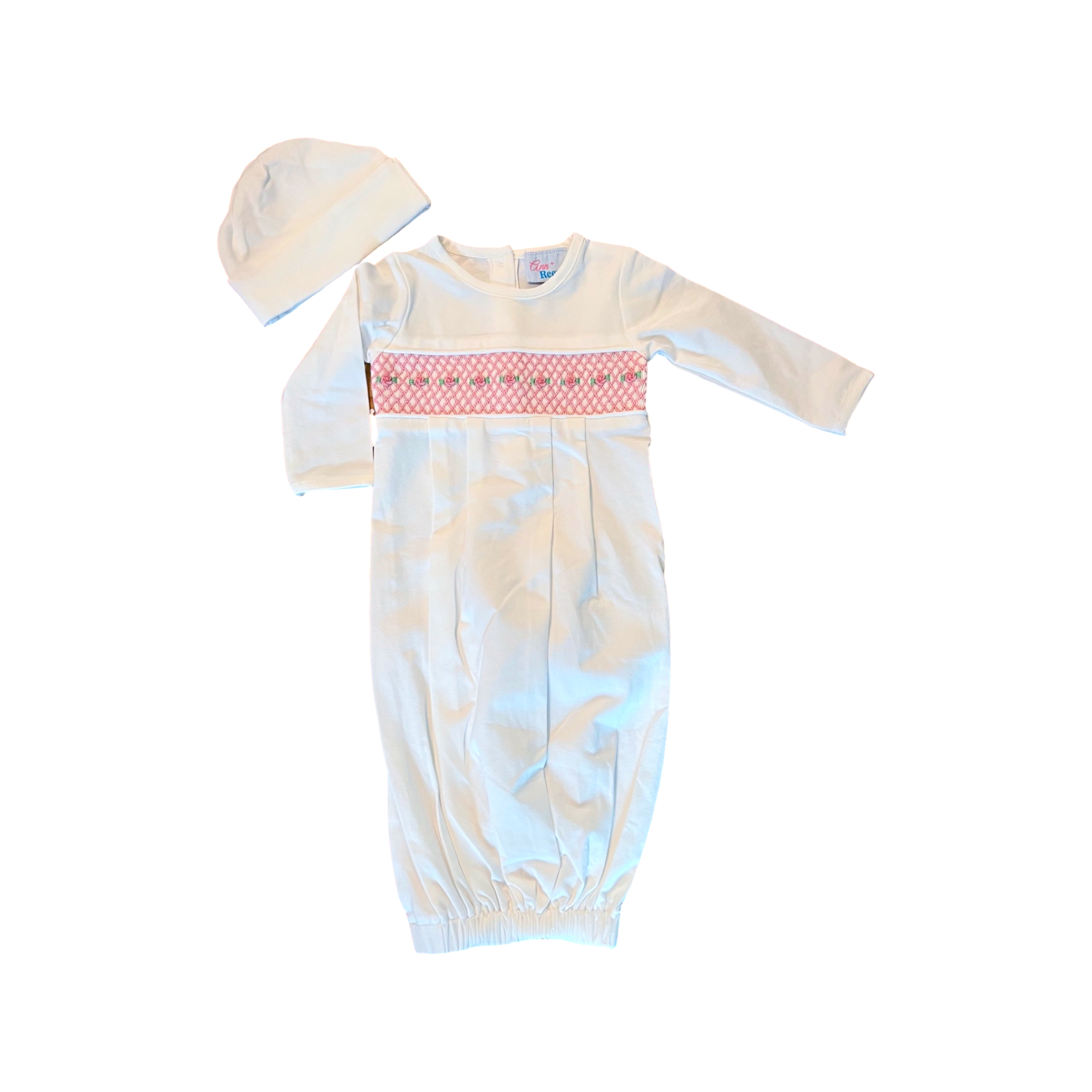Sweet Girl - Baby Gown and Cap