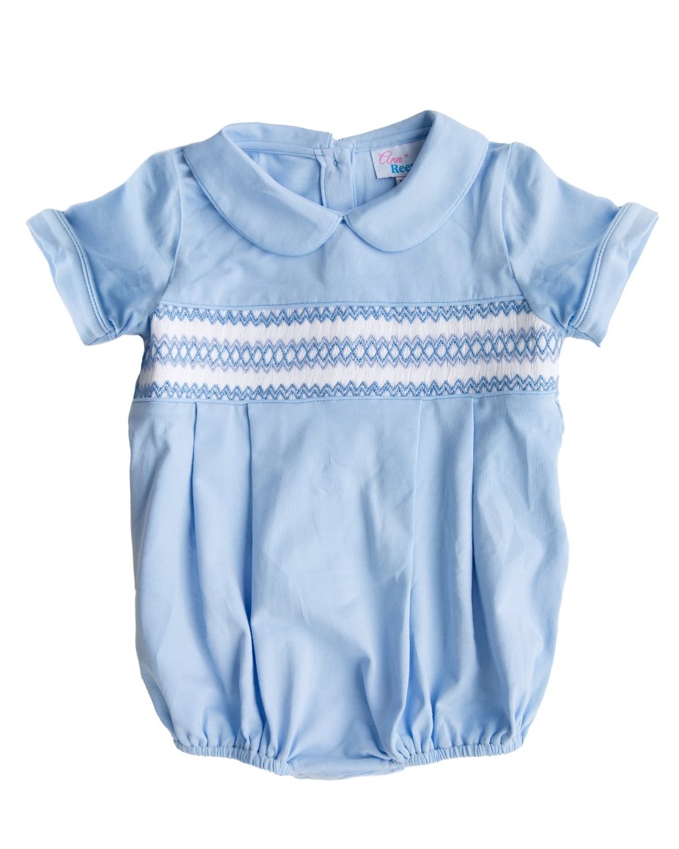 Blue Baby - Pima Henry Bubble - Ann + Reeves Kids