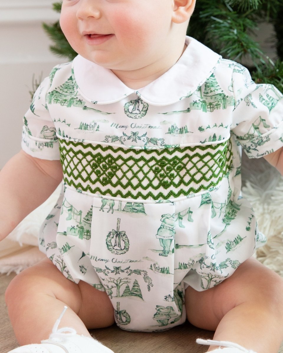 Christmas Toile - Henry Bubble - Ann + Reeves Kids