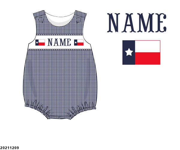 Heart of Texas - Custom Alex Bubble - Ann + Reeves Kids
