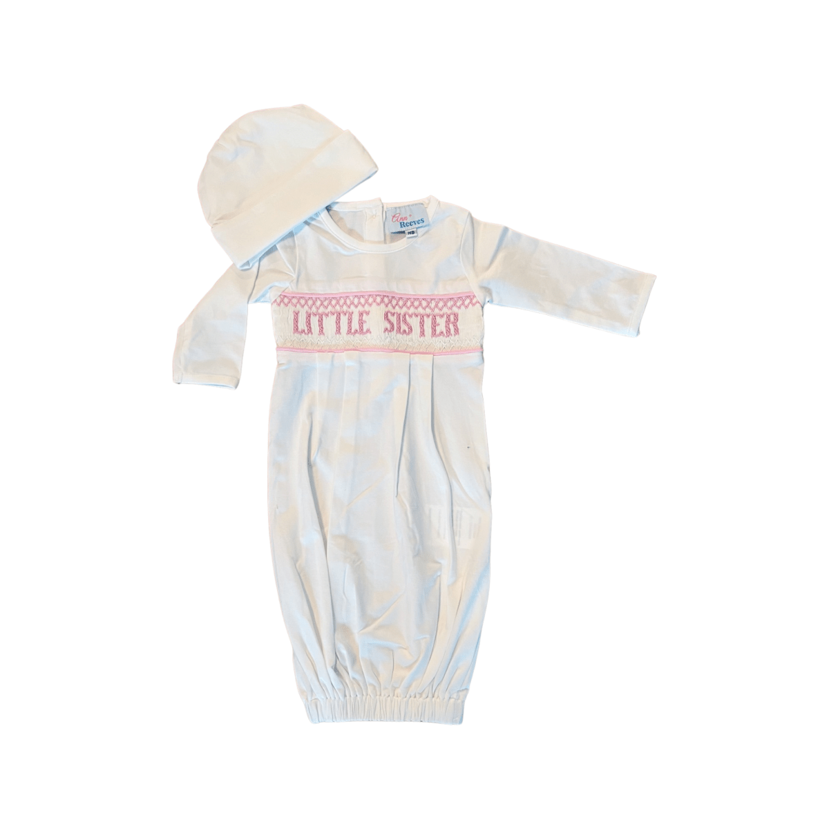 Little Sister - Gown and Cap - Ann + Reeves Kids